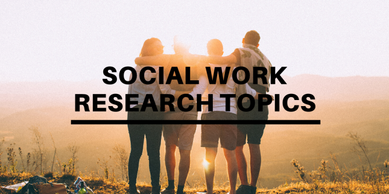 social work research topic ideas