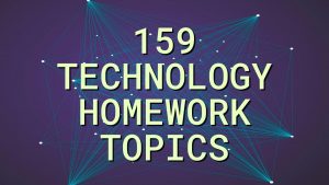 technology homework ideas