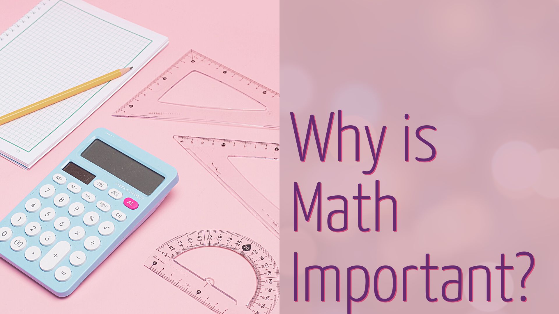 essay on why math is important