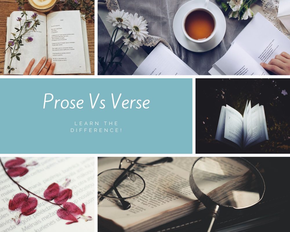 Prose Vs Verse