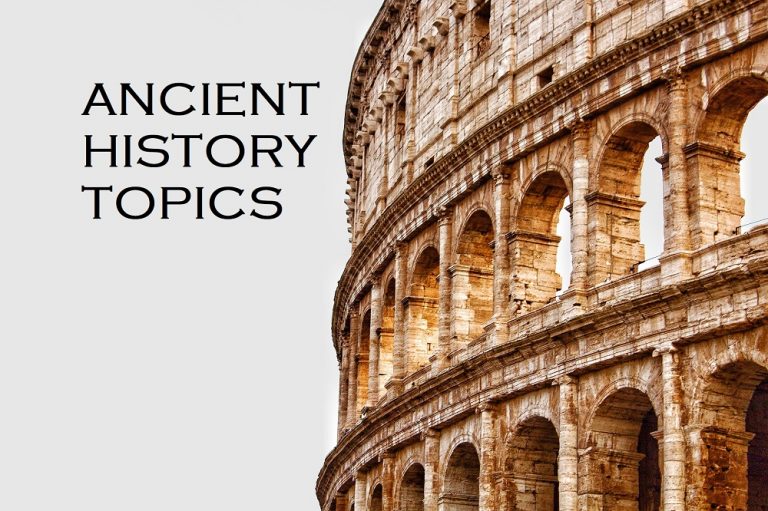 interesting ancient history topics to research
