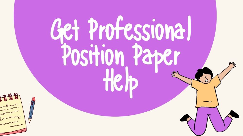 how to write position paper