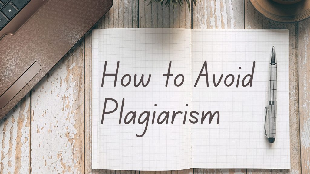 how to avoid plagiarism in research paper pdf